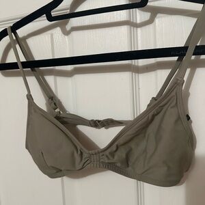 J. Crew Khaki Sports Bra